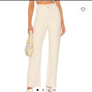 White pants from WeWoreWhat brand new with tags.